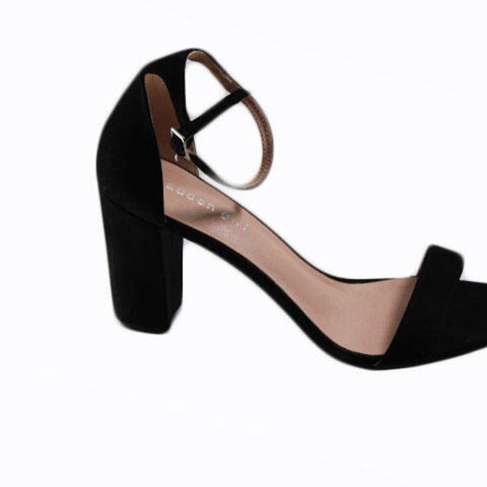 Madden Girl Women's Beella Heeled Sandal Size 10M Black